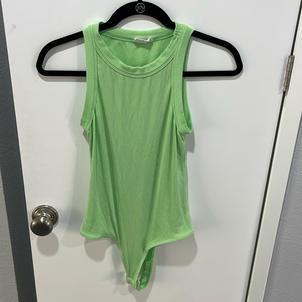 Clyque Kelly Bodysuit, Green